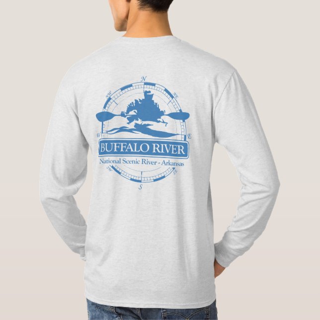 Buffalo River (KC2) T Shirt (Baksida)