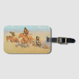 Buffalo Runners, Big Horn Basin av Remington Bagagebricka
