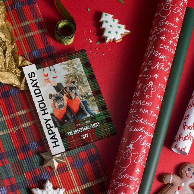 Buffalo-rutig julkort (Skapare uppladdad)