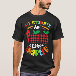 Buffalo-rutigt mina elever är 100 dagar smartare T Shirt