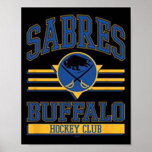 Buffalo Sabres Hockey Club Vit Officiellt Licensie Poster