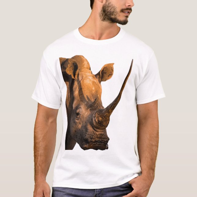 Buffalo Safari T-Shirt – Cotton Graphic (Framsida)