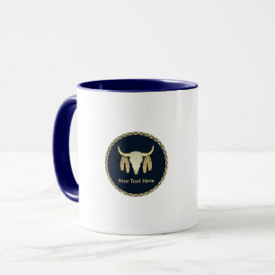 Buffalo Skull Mugg