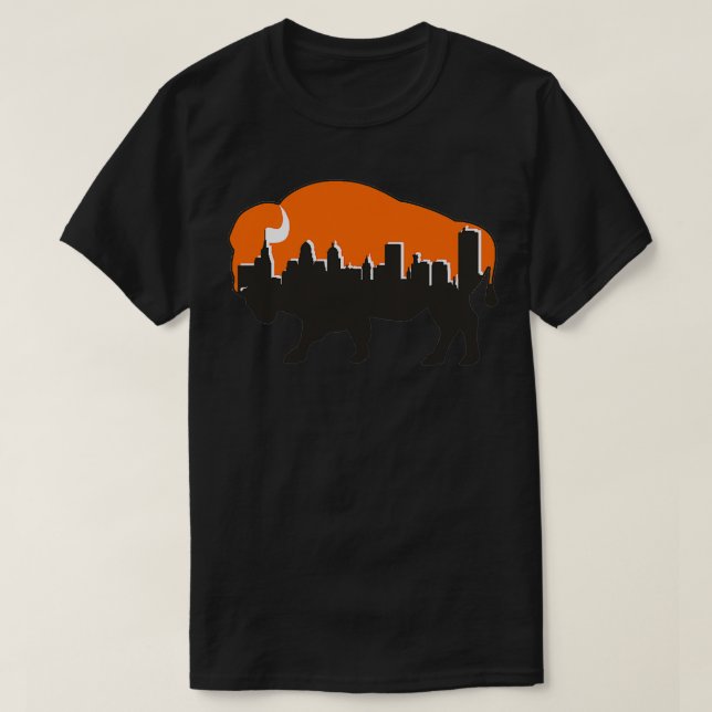 Buffalo Skyline Bandits T Shirt (Design framsida)