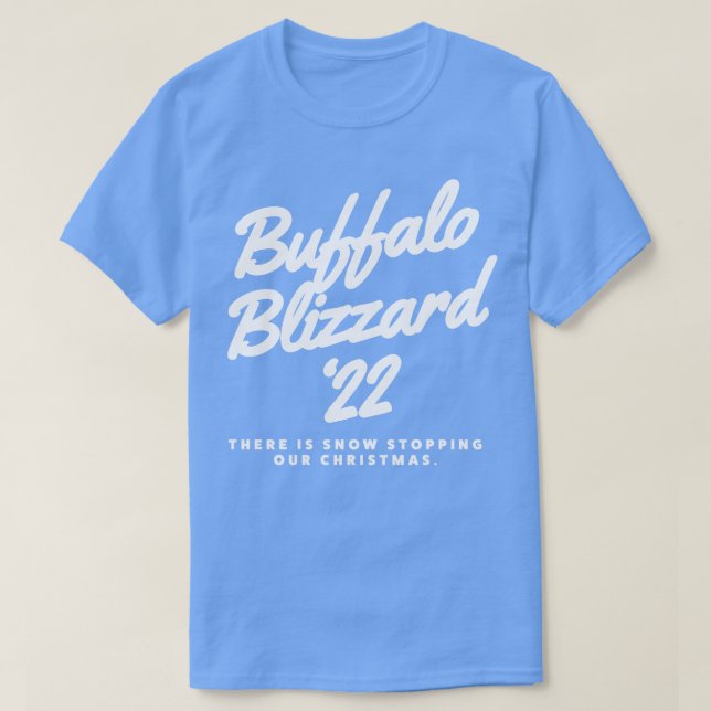 Buffalo Snöstorm 22 Snö Buffalo NY 2022 T Shirt (Design framsida)