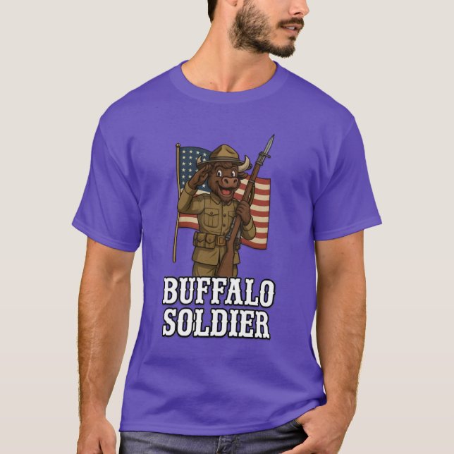 Buffalo Soldier T Shirt (Framsida)