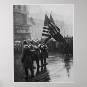 Buffalo Soldiers 367:e Infantry African American Poster