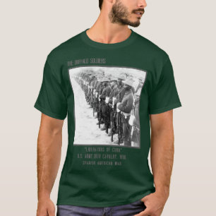 Buffalo Soldiers Army Liberators of Cuba T Shirt