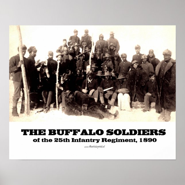 Buffalo Soldiers från den 25:e regeringen Poster (Framsidan)