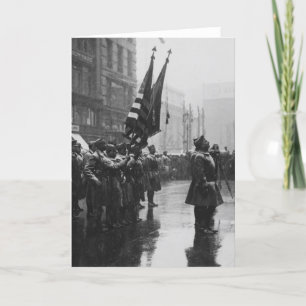 "Buffalo" Soldiers Return Färg - 1919 Kort