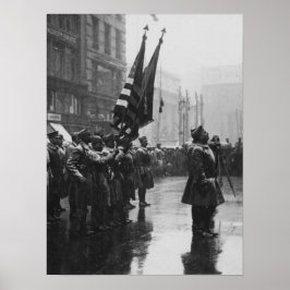 "Buffalo" Soldiers Return Färg - 1919 Poster
