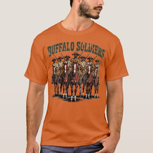 Buffalo Soldiers T Shirt (Framsida)