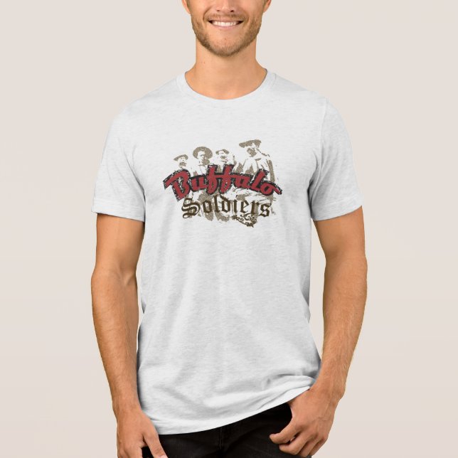 Buffalo Soldiers TShirt T Shirt (Framsida)