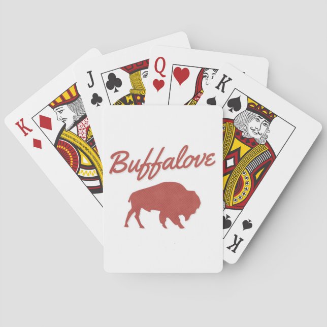 Buffalo-spelkort Casinokort (Baksidan)