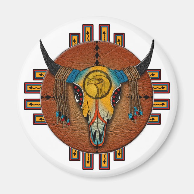 Buffalo Spirit Magnet (Framsidan)