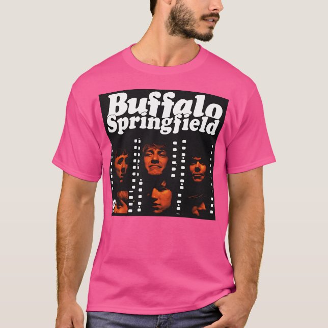 Buffalo Springfield New - Logotyp T Shirt (Framsida)