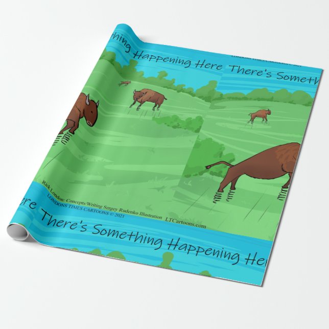 Buffalo Springfield Rick London Presentpapper (Utrullad)