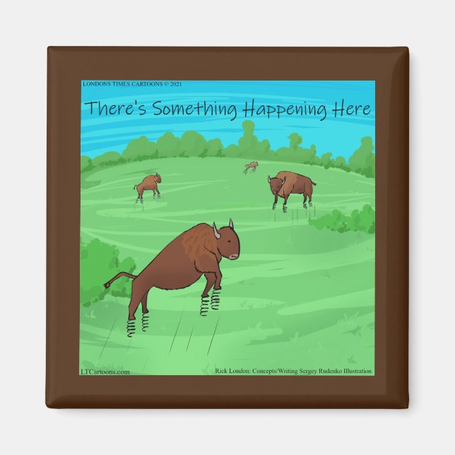 Buffalo Springield Rick London Magnet (Framsidan)