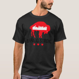 Buffalo Stark Pray för Buffalo T Shirt