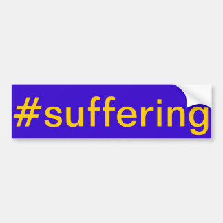 Buffalo #Suffering Bumper Sticker Bildekal