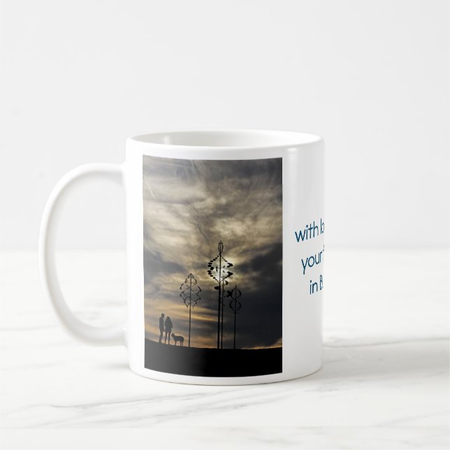 Buffalo Summers två gånger med Kärlek Kaffemugg (Vänster)