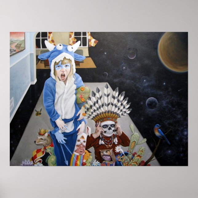 Buffalo Sunrise Poster (Framsidan)