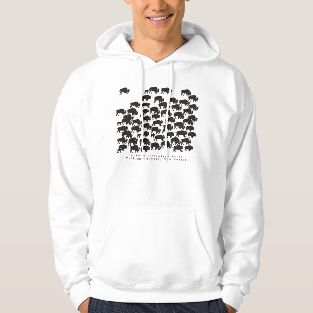 Buffalo T-Shirt Hoodie (Framsida)