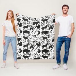 Buffalo, Tält, Bågar och pilar, Fjädrar Yxor Fleecefilt