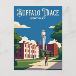 Buffalo Trace Destilleri Kentucky Vykort