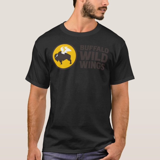 Buffalo Vild Vingar logotyp Classic T-Shirt (Framsida)