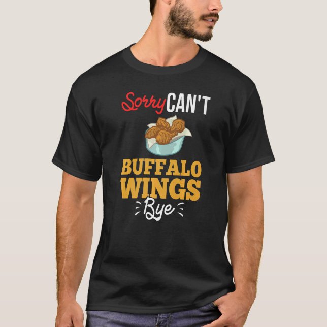 Buffalo Vingar Fried Chicken Hett Vinge Sauce 3 T Shirt (Framsida)