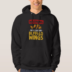 Buffalo Vingar Fried Chicken Hett Vinge Sauce Hoodie