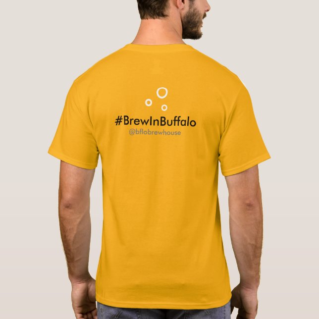 Buffalo Vinge & Brewhouse - BrewInBuffalo T-Shirt (Baksida)