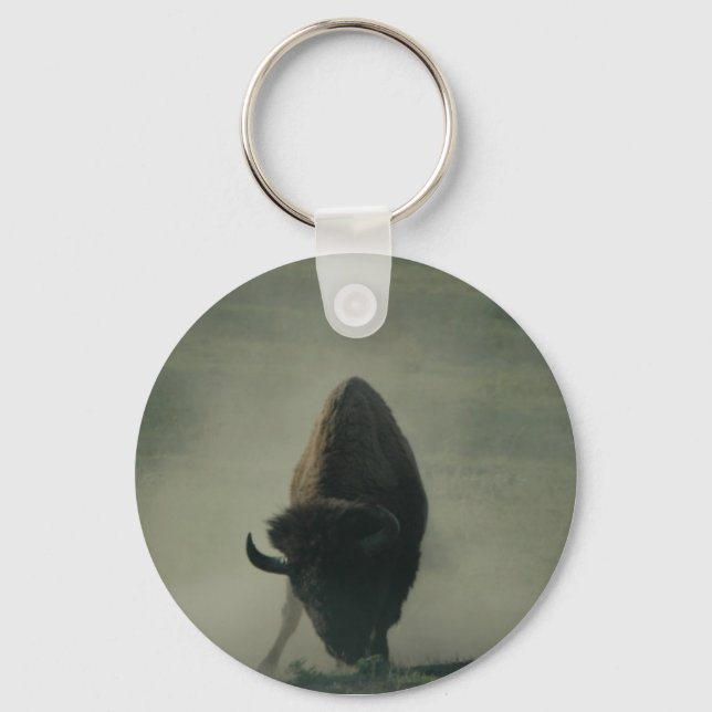 Buffalo visar av nyckelring (Framsida)