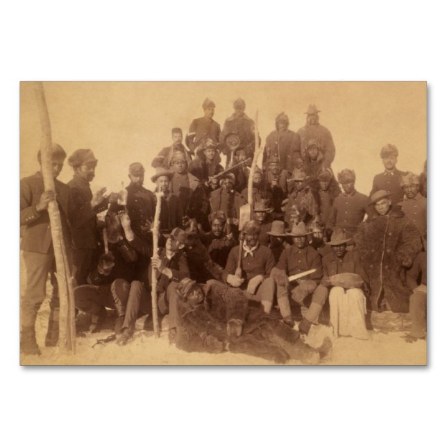 Buffalo Warriors: American Black Fighting Cavalry Bordsnummer (Framsidan)