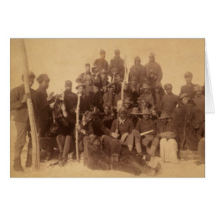 Buffalo Warriors: American Black Fighting Cavalry Hälsningskort