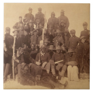 Buffalo Warriors: American Black Fighting Cavalry Kakelplatta