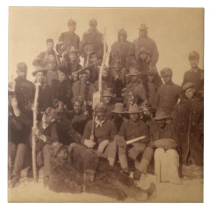 Buffalo Warriors: American Black Fighting Cavalry Kakelplatta