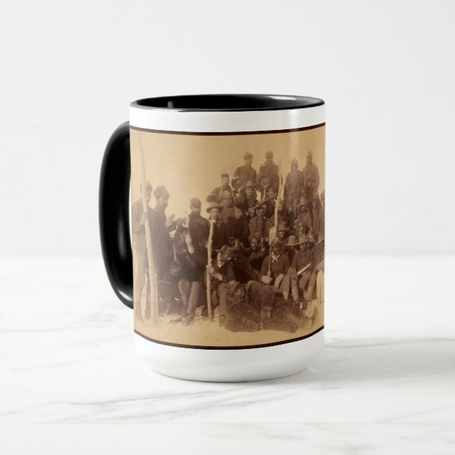 Buffalo Warriors: American Black Fighting Cavalry Mugg (Framsida vänster)