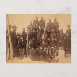 Buffalo Warriors: American Black Fighting Cavalry Vykort