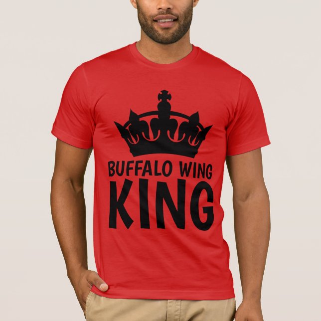 BUFFALO WING KING T-shirts (Framsida)