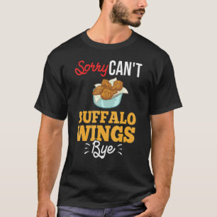 Buffalo Wings Stekt Kyckling Het Vingsås 3 T Shirt