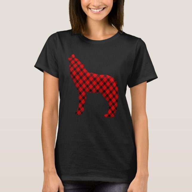 Buffalo Wolf Cool Wolf T Shirt (Framsida)