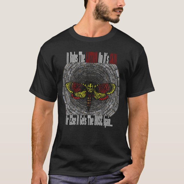 BuffaloBill Kroppslotion Tystnad Lamm 355 Skräck F T Shirt (Framsida)