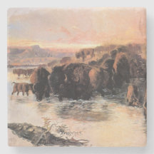 Buffaloflock (av Charles M. Russell)