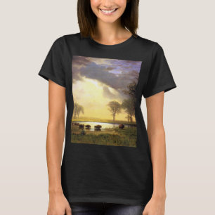 Buffalosleden av Albert Bierstadt T Shirt