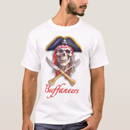 Buffaneers Skull och Buffet Utensils for Cruisers T Shirt