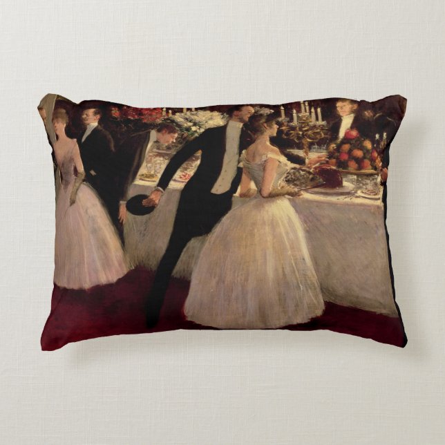 Bufféet, 1884 prydnadskudde (Framsidan)