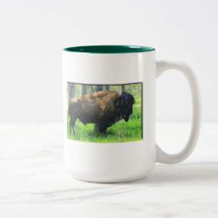 Buffel-/Bisonmugg Två-Tonad Mugg