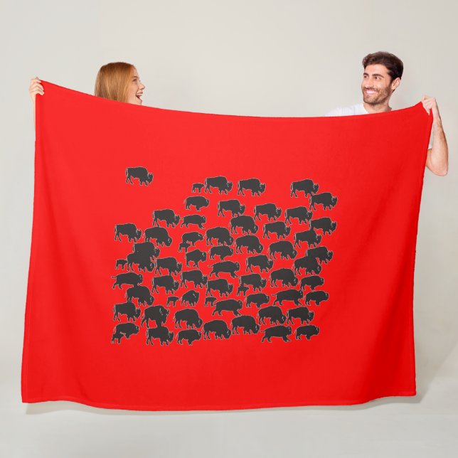 Buffel Fleecefilt (På plats)